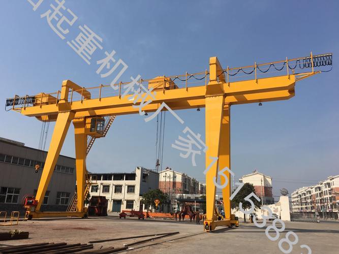 山东潍坊轨道式集装箱龙门吊制造厂家设备结构简单